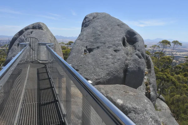 Granito Skywalk Castle Rock perto de Albany Austrália Ocidental — Fotografia de Stock