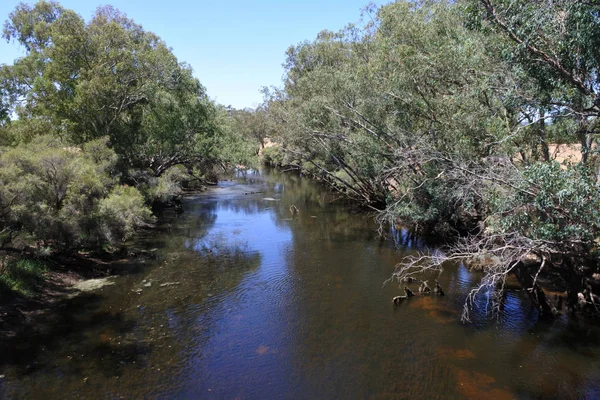 Vue Aérienne Du Paysage Swan River Perth Australie Occidentale — Photo
