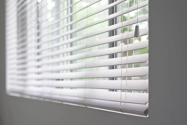 Aluminum Venetian Window Blinds Background — Stock Photo, Image
