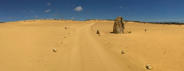 Pinnacles Pouštní Krajina Západní Austrálie — Stock fotografie