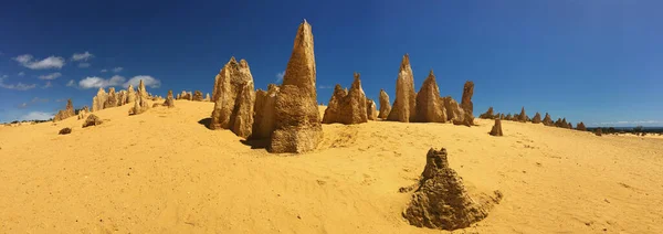 Paisagem Deserto Pináculos Oeste Austrália — Fotografia de Stock