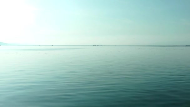 1920X1080 Fps Хорошая Спокойная Вода Море Посмотреть Видео — стоковое видео