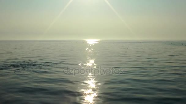 1920X1080 Fps Molto Bello Scintillante Acqua Mare Magico Brillante Paesaggio — Video Stock