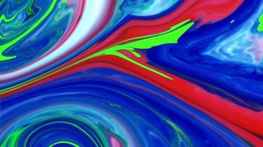 Yüzey sıvı boya doku Video hareketli 1920 x 1080 25 Fps. çok güzel soyut desen sanatsal kavram petrol yüzey.
