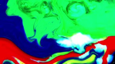Yüzey sıvı boya doku Video hareketli 1920 x 1080 25 Fps. çok güzel soyut desen sanatsal kavram petrol yüzey.