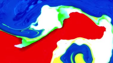 Yüzey sıvı boya doku Video hareketli 1920 x 1080 25 Fps. çok güzel soyut desen sanatsal kavram petrol yüzey.
