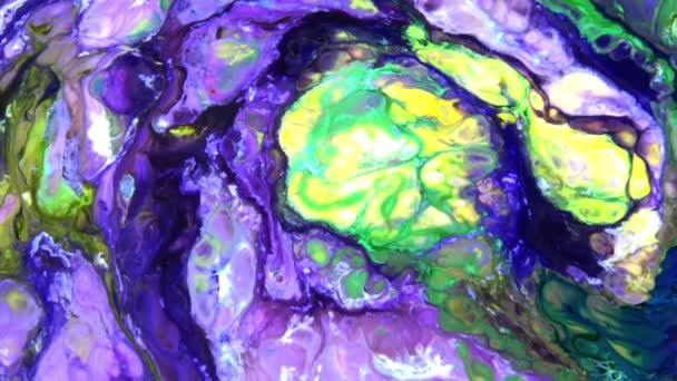 abstrait coloré peinture encre explosion diffusion psychédélique souffle mouvement.