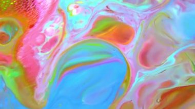 Çok Güzel Yüzey Taşıyıcı Yüzey Sıvı Boyası Arkaplan Doku Videosu.