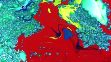 Çok Güzel Mürekkep Soyut Psikedelik Boya Sıvı Hareketi Arkaplan DokusuName 