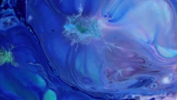 1920x1080 25 Fps. Très belle encre abstraite peinture psychédélique liquide mouvement arrière-plan texture vidéo .