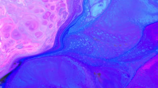 1920x1080 25 Fps. Très belle encre abstraite peinture psychédélique liquide mouvement arrière-plan texture vidéo .