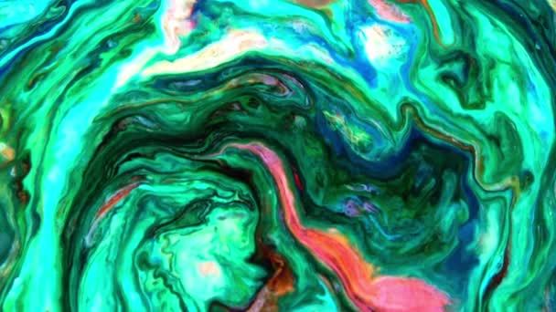 1920x1080 25 Fps. Très belle surface mobile surface liquide peinture fond texture vidéo .