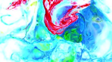 1920x1080 25 fps. çok güzel yüzey hareketli yüzey sıvı boya arka plan doku video.