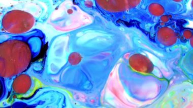 1920x1080 25 fps. çok güzel yüzey hareketli yüzey sıvı boya arka plan doku video.