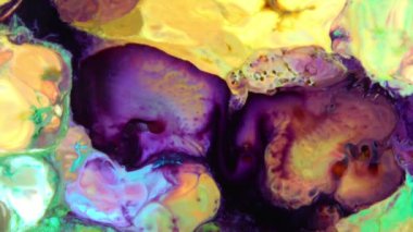 1920x1080 25 fps. çok güzel yüzey hareketli yüzey sıvı boya arka plan doku video.