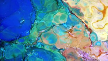 1920x1080 25 fps. çok güzel yüzey hareketli yüzey sıvı boya arka plan doku video.