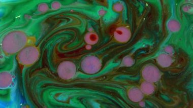 1920x1080 25 fps. çok güzel yüzey hareketli yüzey sıvı boya arka plan doku video.