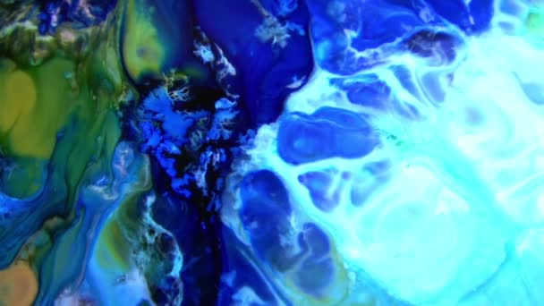 1920x1080 25 Fps. Très belle surface mobile surface liquide peinture fond texture vidéo .