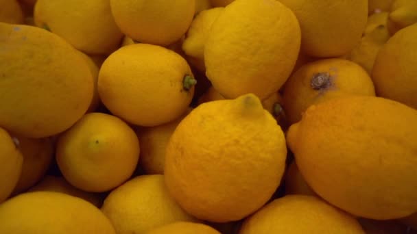 Красивая Порция Лимонного Следа — стоковое видео