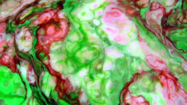 1920x1080 25 Fps. Très belle surface mobile surface liquide peinture fond texture vidéo .
