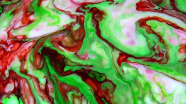 1920x1080 25 Fps. Très belle surface mobile surface liquide peinture fond texture vidéo .