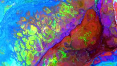 1920x1080 25 fps. çok güzel yüzey hareketli yüzey sıvı boya arka plan doku video.