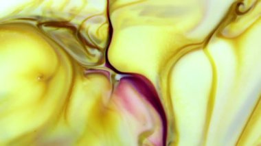 1920x1080 25 Fps. Çok Güzel Mürekkep Soyut Galaktik Renk Boyası Sıvı Doku Tasarımı Videosu.