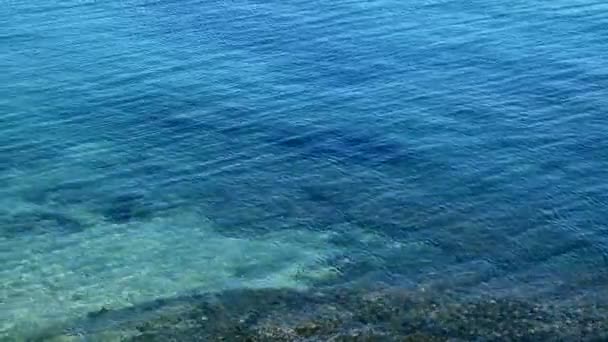 Bardzo Nicea Ocean Rafa Krajobraz Materiał — Wideo stockowe