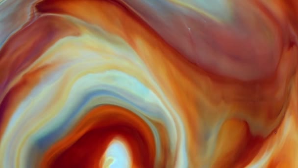Abstract Background Psychedelic Painting Colorful Vivid Colors Organic Effect Fluid — Stock Video