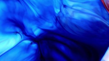 1920 x 1080 25 Fps. çok güzel mürekkep soyut Psychedelic boya sıvı hareketli arka plan doku Video.