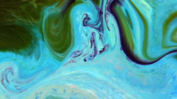 1920x1080 25 Fps. Très belle encre abstraite peinture psychédélique liquide mouvement arrière-plan texture vidéo .