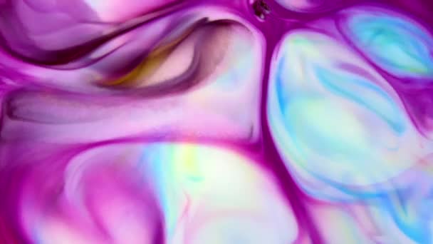 1920x1080 25 Fps. Très belle encre abstraite peinture psychédélique liquide mouvement arrière-plan texture vidéo .