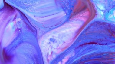 1920 x 1080 25 Fps. çok güzel mürekkep soyut Psychedelic boya sıvı hareketli arka plan doku Video.