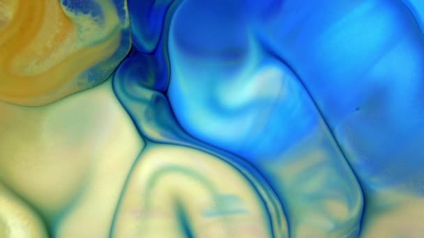 1920x1080 25 Fps. Très belle encre abstraite peinture psychédélique liquide mouvement arrière-plan texture vidéo .