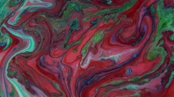 Movimiento Pintura Tinta Abstracta Explotar Difundir Elemento Líquido Lechoso — Vídeo de stock
