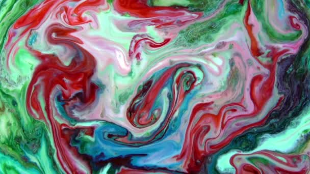 Abstract Ink Paint Movement Explode Sspread Milky Liquid Element — стоковое видео