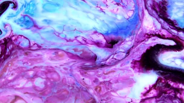 Beauté abstraite de la peinture d'art Exploser Fantaisie propagation. Propagation d'encre de chaos colorée dans le mouvement de turbulence liquide  