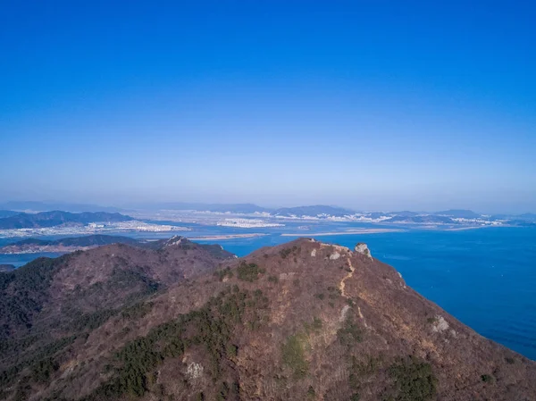 Aerial View Gadeokdo Busan South Korea — Stock Photo, Image