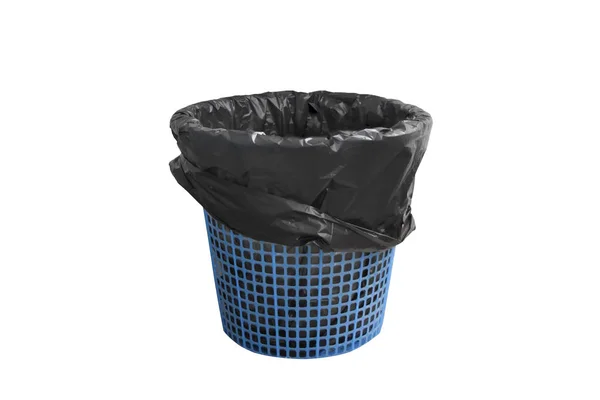 Çöp Kutusu Sepeti boş siyah çanta ancak kapak.