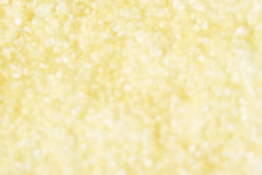 Işıltılı bokeh dairesel beyaz parlak sarı zemin üzerine .