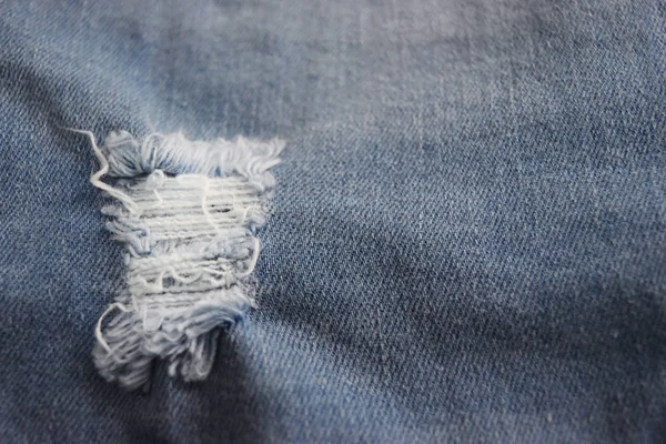 Denim surface ,pants with tear and until the fiber jeans.