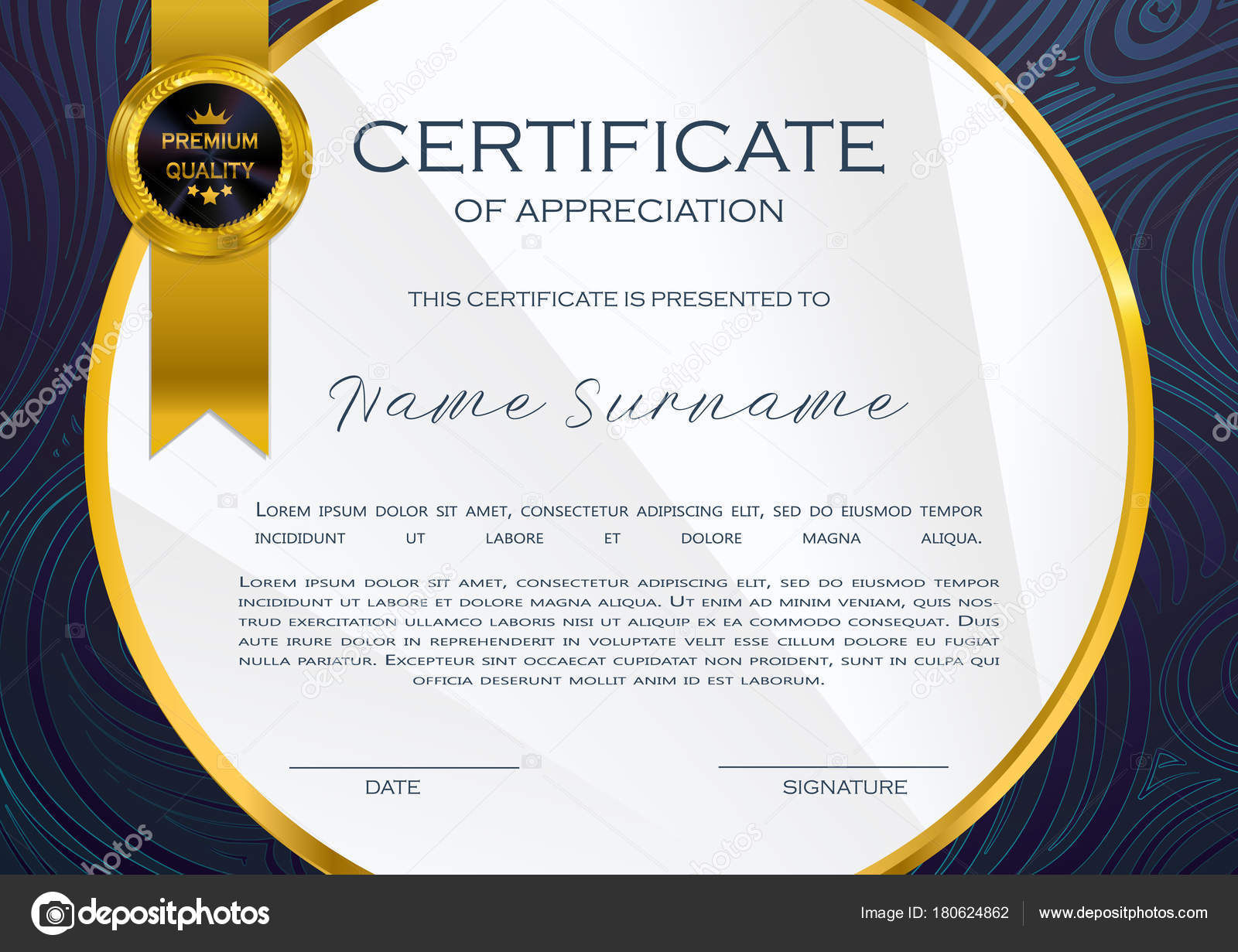 qualification certificate appreciation design elegant luxury modern certificate of appreciation design