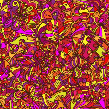 Meditasyon, yatıştırıcı, elemanları büküm için psychedelic desen