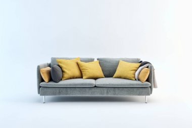 Modern iç mekanları 3d render illüstrasyon