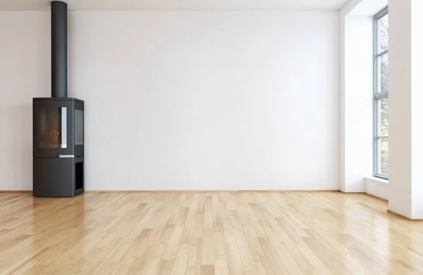 Modern iç mekanları 3d render illüstrasyon