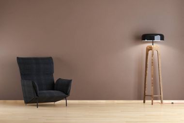 modern parlak iç mekan 3D resimleme