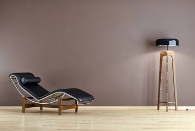 modern parlak iç mekan 3D resimleme