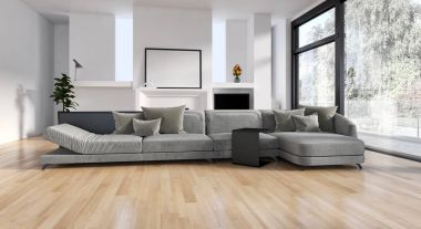 modern parlak iç mekan 3D resimleme