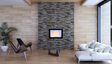 modern parlak iç mekan 3D resimleme