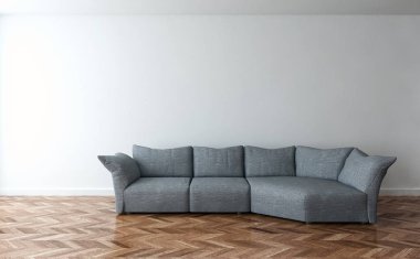 modern parlak iç mekan 3D resimleme